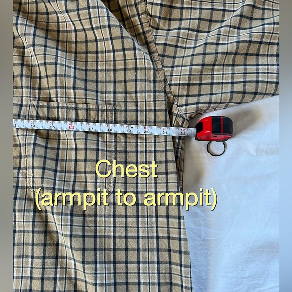 Vintage (90s) Abercrombie & Fitch Cotton Button Down Shirt SZ Medium - Picture 8 of 9